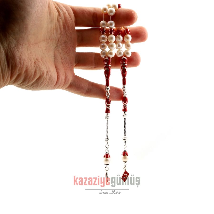 Zaza Moon Star Pearl Rosary