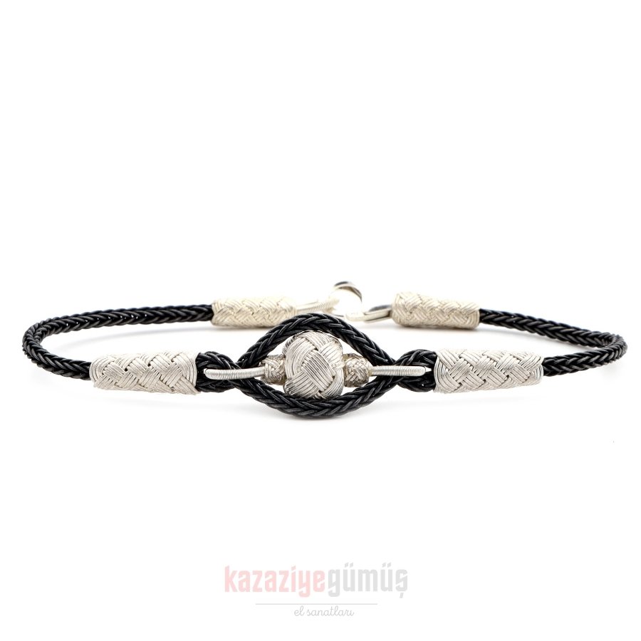 Kazaziye Midfielder Oxide Silver Bracelet