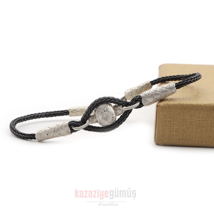 Kazaziye Midfielder Oxide Silver Bracelet