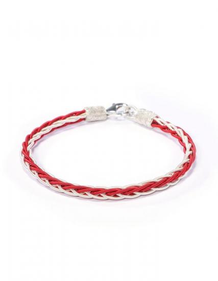 Red and White Kazaziye Bracelet