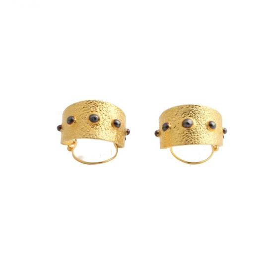 Gold Plated Womens Silver Earrings